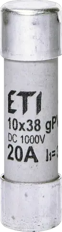 CH10x38 gPV 20A/1000V DC
