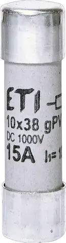 Obraz CH10x38 gPV 15A 1000V UL