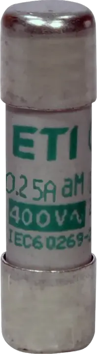 Obraz CH10x38 aM 0,25A/500V