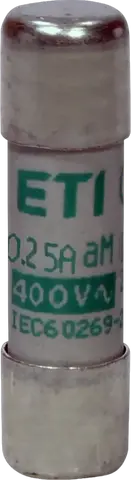 CH10x38 aM 0,25A/500V