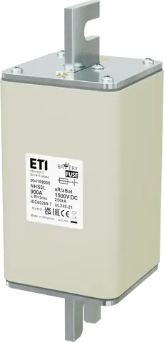 Obraz NHS3L aR/aBat 900A/1500V DC AL