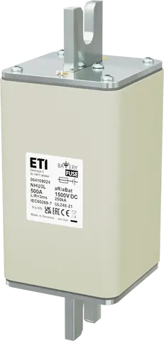 NHU3L aR/aBat 500A/1500V DC AL