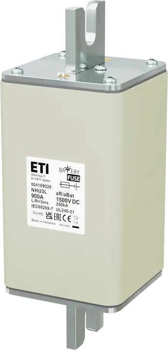 Obraz NHU3L aR/aBat 900A/1500V DC AL
