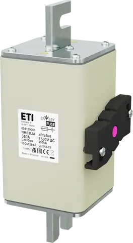 NHS3LM aR/aBat 350A/1500V DCAL