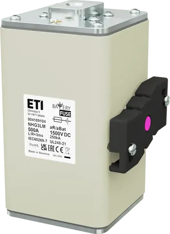 NHG3LM aR/aBat 500A/1500V DCAL