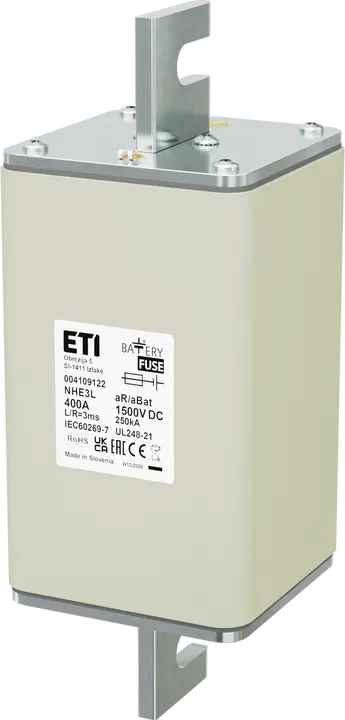 Obraz NHE3L aR/aBat 400A/1500V DC AL