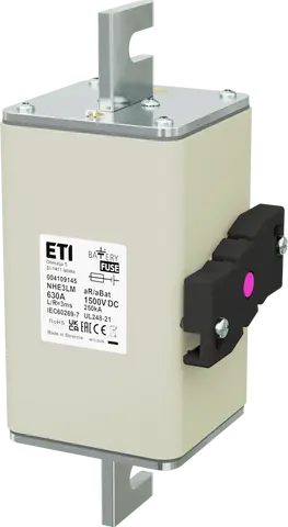 NHE3LM aR/aBat 630A/1500V DCAL