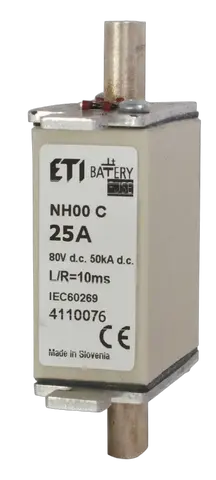 NH000 gBat 25A/80V DC