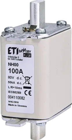 NH00 gBat 100A/80V DC
