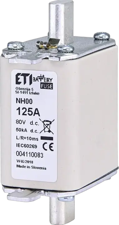 Obraz NH00 gBat 125A/80V DC