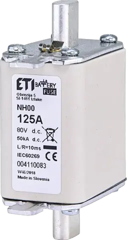 NH00 gBat 125A/80V DC