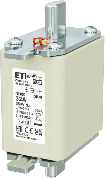 Obraz NH00 gBat 32A/550V DC