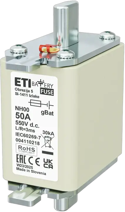 Obraz NH00 gBat 50A/550V DC