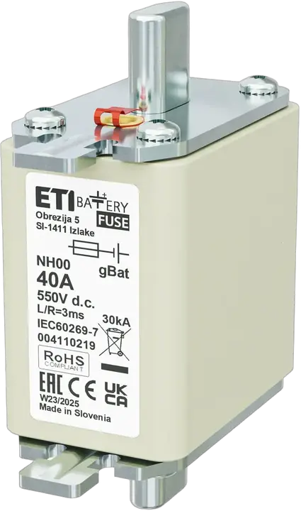 Obraz NH00 gBat 40A/550V DC