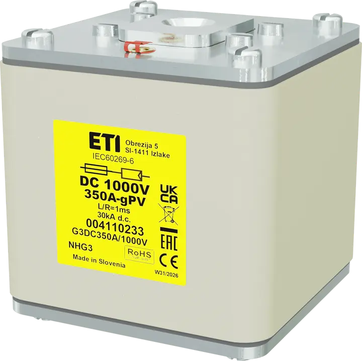 Obraz NHG3 gPV 350A/1000V DC