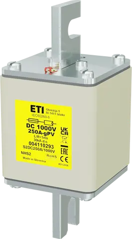 Obraz NHS2 gPV 250A/1000V DC