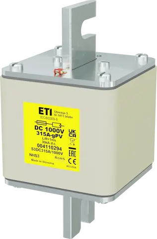 Obraz NHS3 gPV 315A/1000V DC