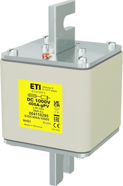 Obraz NHS3 gPV 400A/1000V DC