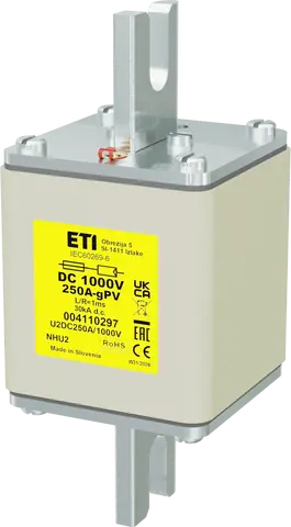 Obraz NHU2 gPV 250A/1000V DC