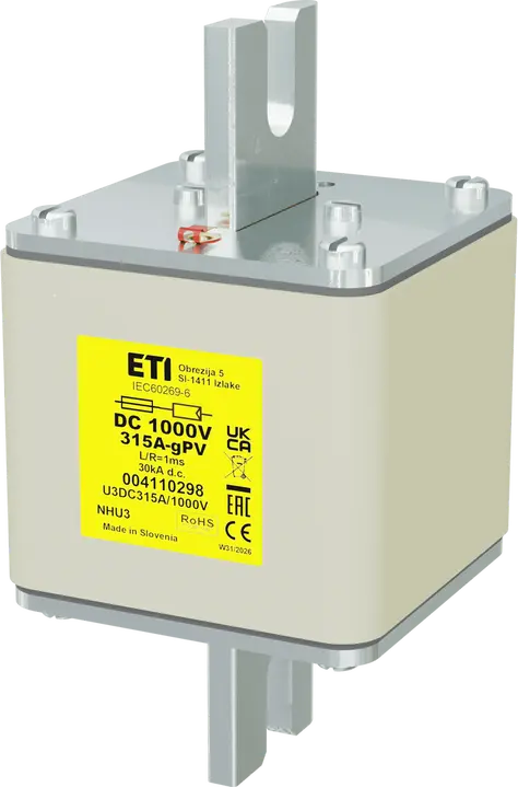 Obraz NHU3 gPV 315A/1000V DC