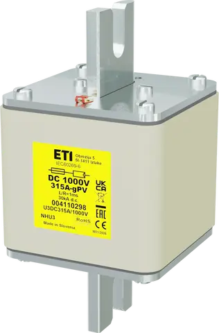 Obraz NHU3 gPV 315A/1000V DC