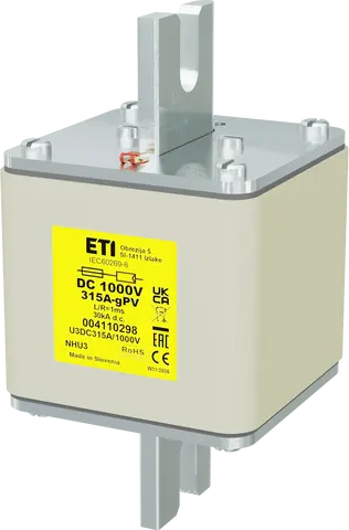 Obraz NHU3 gPV 315A/1000V DC