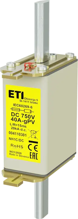 Obraz *NH1C gPV 40A/750V DC