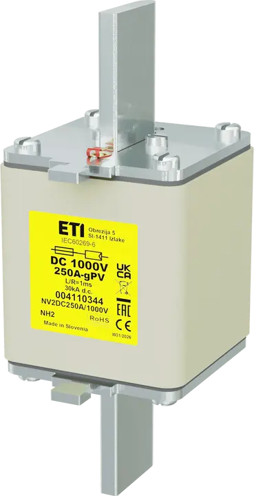 Obraz NH2 gPV 250A/1000V DC