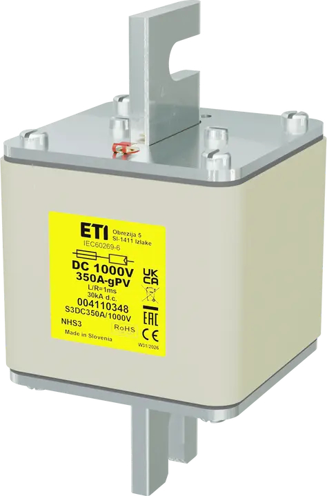 Obraz NHS3 gPV 350A/1000V DC