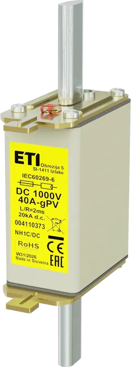 Obraz NH1C gPV 40A/1000V DC
