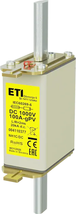 Obraz NH1C gPV 100A/1000V DC
