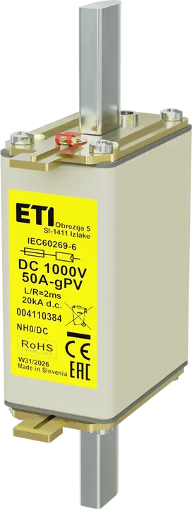 Obraz NH0 gPV 50A/1000V DC