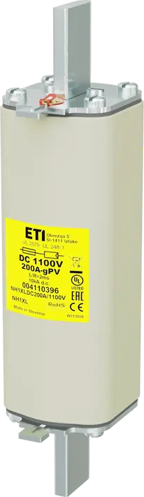 Obraz NH1XL gPV 200A/1100V DC UL