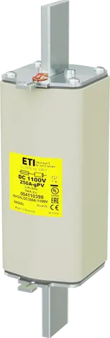 NH2XL gPV 250A/1100V DC UL