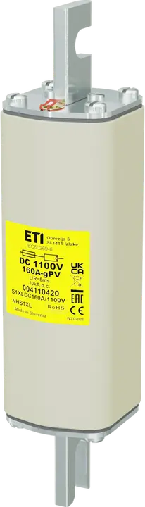 Obraz NHS1XL gPV 160A/1100V DC