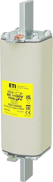 Obraz NH1XL gPV 100A/1100V DC