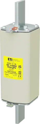 NH2XL gPV 200A/1100V DC