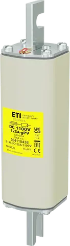 NHS1XL gPV 125A/1100V DC