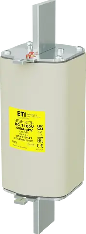 NH3L gPV 400A/1100V DC