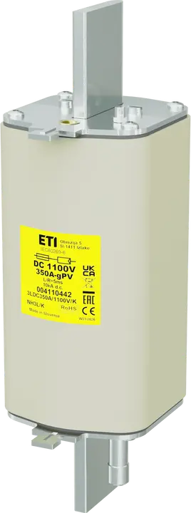 Obraz NH3L/K gPV 350A/1100V DC