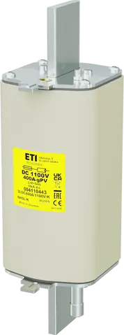 NH3L/K gPV 400A/1100V DC