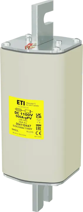 Obraz NHS3L gPV 500A/1100V DC