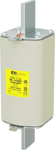 NH3L gPV 224A/1100V DC