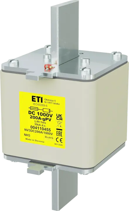 Obraz NH3 gPV 200A/1000V DC