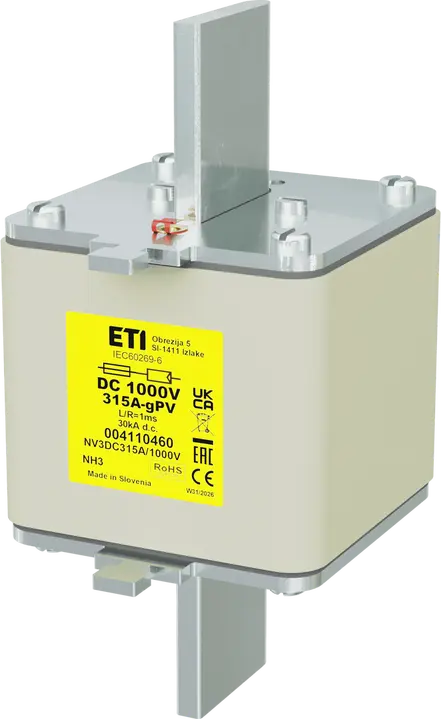 Obraz NH3 gPV 160A/1000V DC