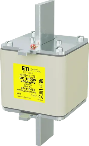 NH3 gPV 250A/1000V DC