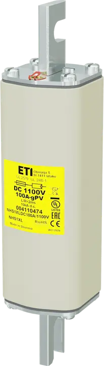 Obraz NHS1XL gPV 100A/1100V DC UL