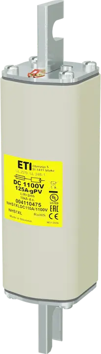 Obraz NHS1XL gPV 125A/1100V DC UL
