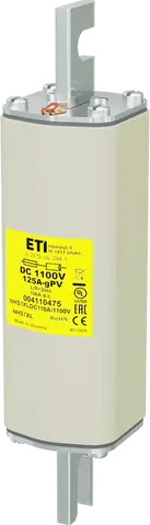 NHS1XL gPV 125A/1100V DC UL