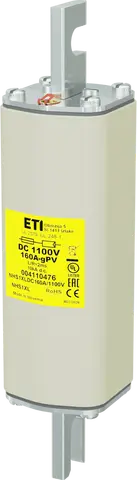 NHS1XL gPV 160A/1100V DC UL